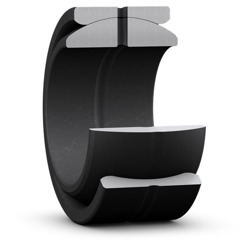 Радиальный сферический подшипник скольжения, требует техобслуживания, дюймовые размеры GEZ 012 ES