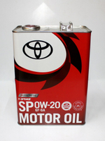 Масло моторное 0888013205 Toyota 0W-20 SP/GF-6A (4л)