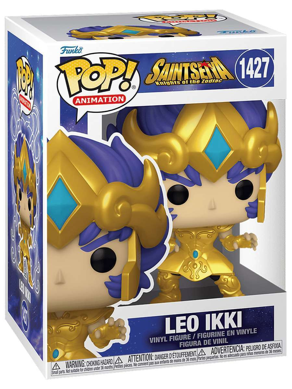 Фигурка Funko POP! Animation Saint Seiya Leo Ikki (Gold) (1427) 72059