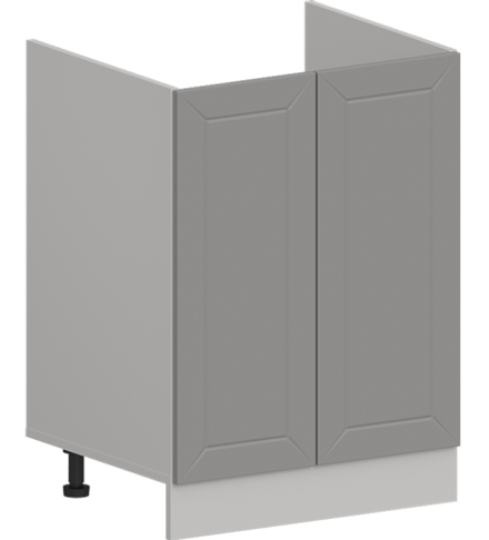 Кухня Модуль ШНМ 600 Белый / Лайт Грей