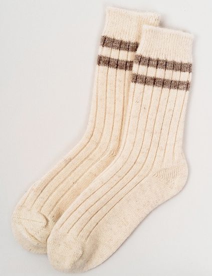 Носки из 100% монгольской шерсти премиум