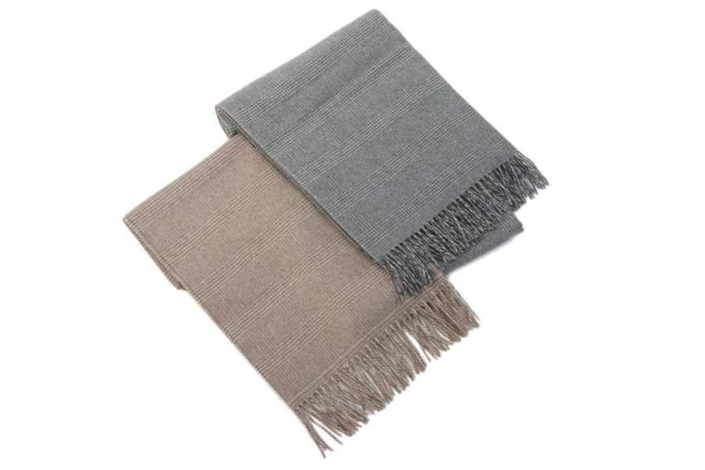 Плед 140х180 Kate коричневый от CO.BI. Италия