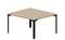 Стол для совещаний 140х126х76см (толщина столешницы 3,6см)
