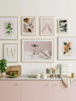 Металлическая рамка для пазлов 48х68 см