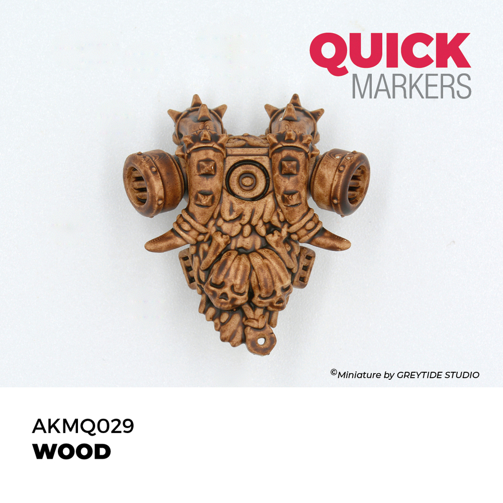 Набор акриловых маркеров AK Interactive Quick Marker Set - Orcs