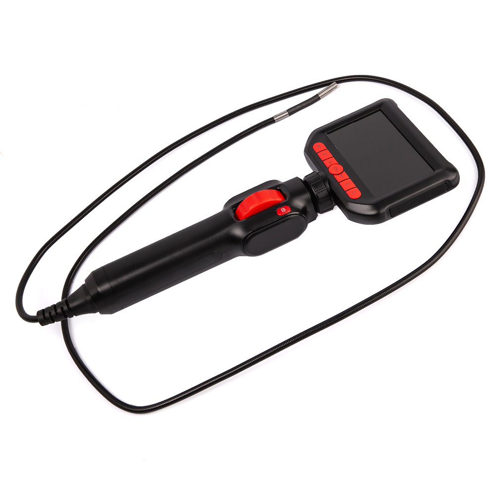 Видеоэндоскоп управляемый, экран 4.3", 2Мп, 1920х1080, 1.5м, зонд 6мм, 360° iCartool IC-VC156