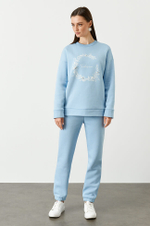 22735 Джемпер женский (голубой)