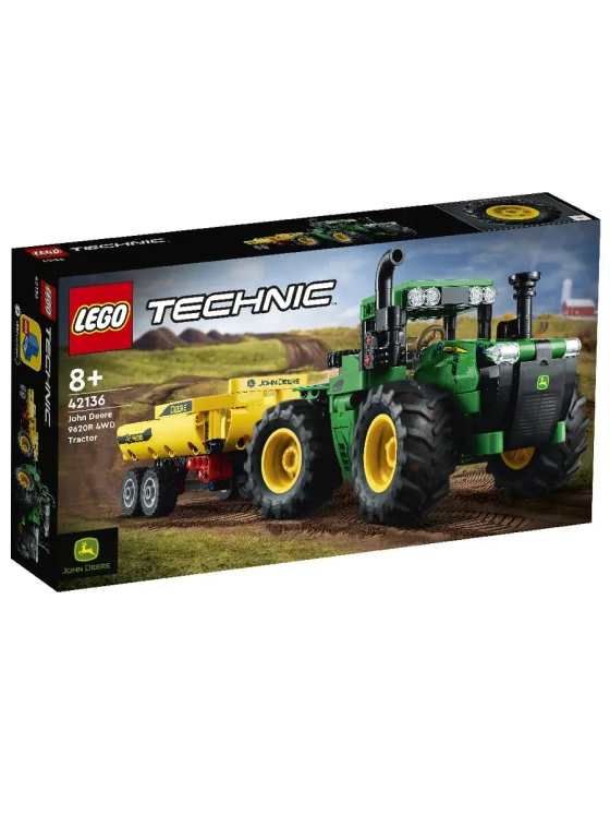 Лего Техник John Deere 9620R 4WD Tractor Lego Technic