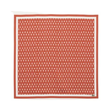 Теннисная бандана Lacoste Roland-Garros Edition Print Scarf- brown