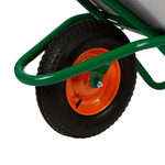 Тачка садово-строительная, усиленная, грузоподъемность 200 кг, объем 90 л