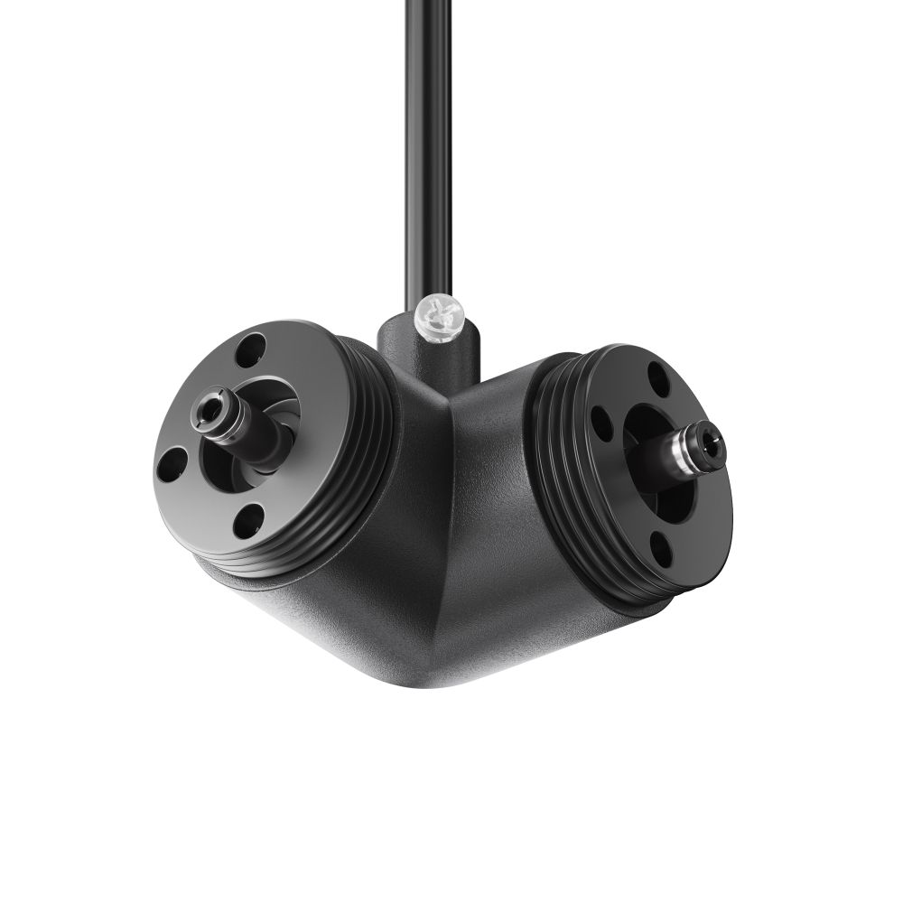 Угловой коннектор для системы с вводом питания Maytoni   CA014LC-P-B