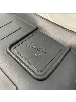 Коврики салона VW Touareg 3/D2, рез пер+задн (4 шт)