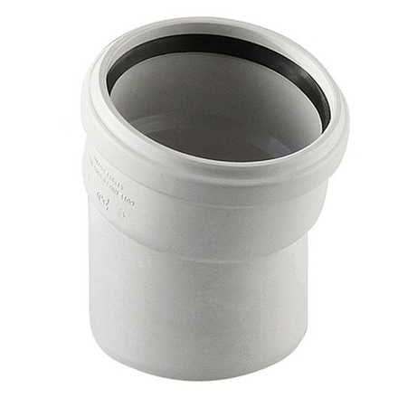 Отвод бесшумный ф110/110х15° Stout