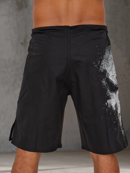 Шорты LEGENDA Череп Каратель черные