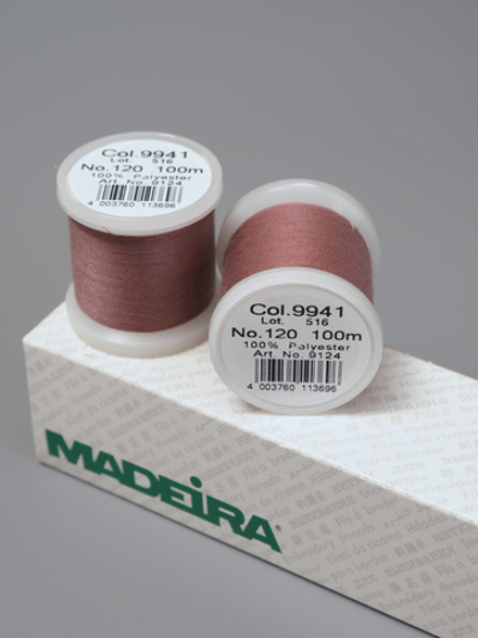 Нитки швейные Madeira aerofil №120 Col. 9941 крокус (100 м)