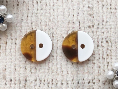 Пуговицы костюмные, d 1,5 см