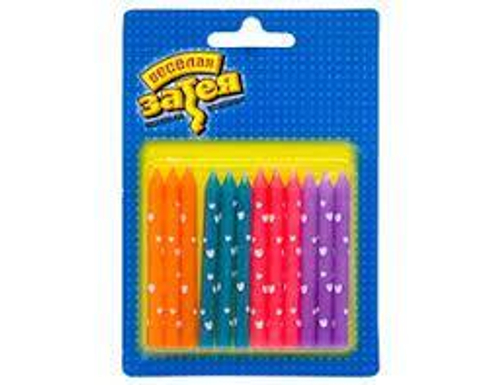 Свечи д/торта Сердца