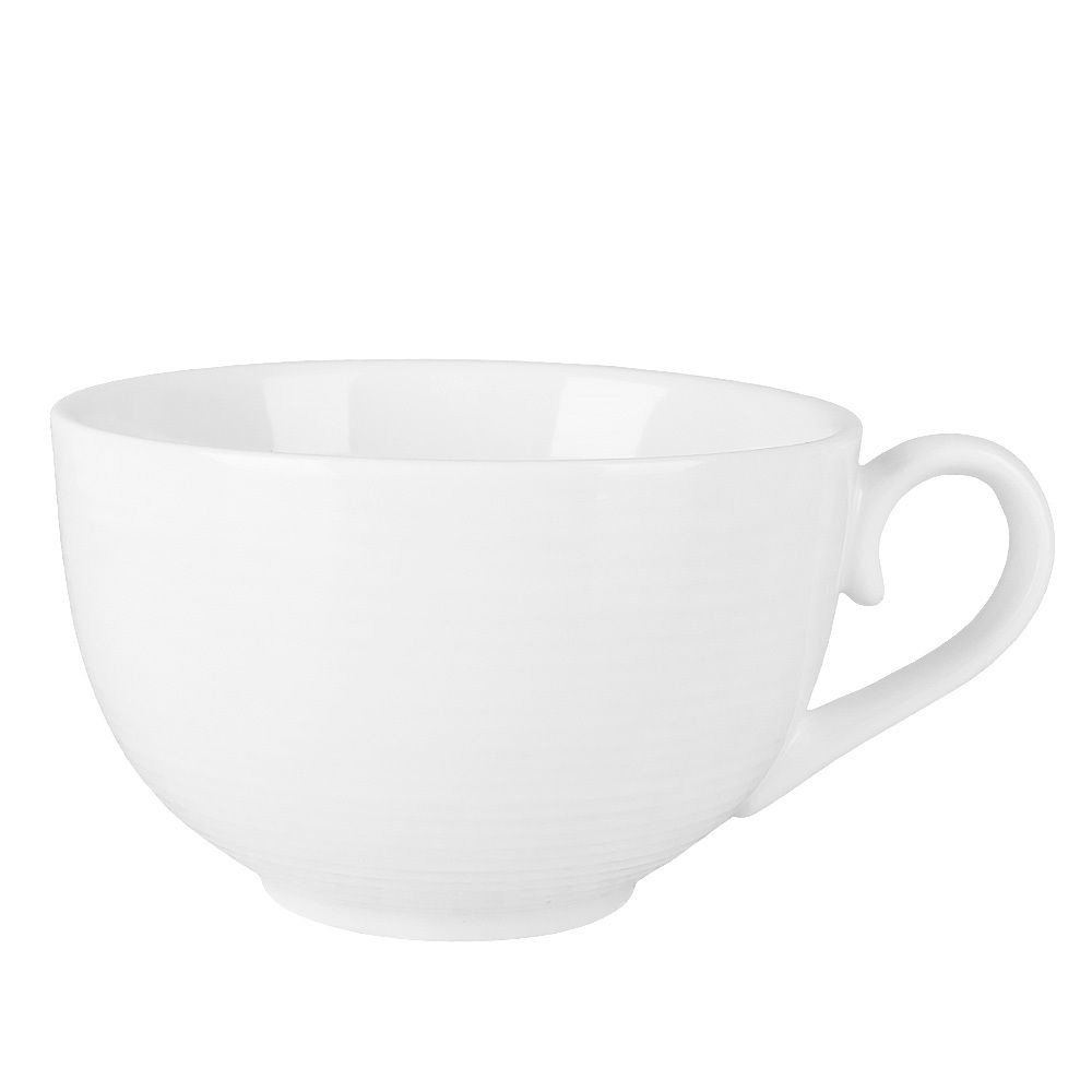 Чашка с блюдцем " " v=310мл. (min6) (фарфор) (транспортная упаковка)