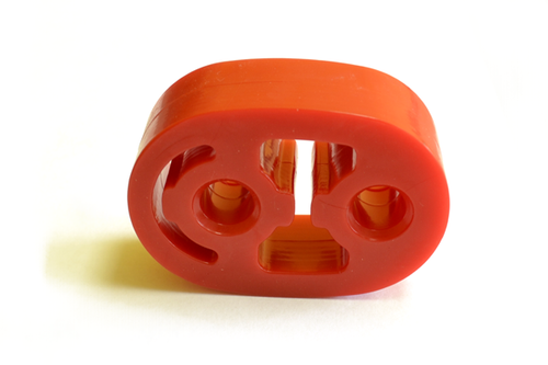 Подушка глушителя ГАЗЕЛЬ (ТЭП) (кр) 3105-1203163 3302-1203073красный