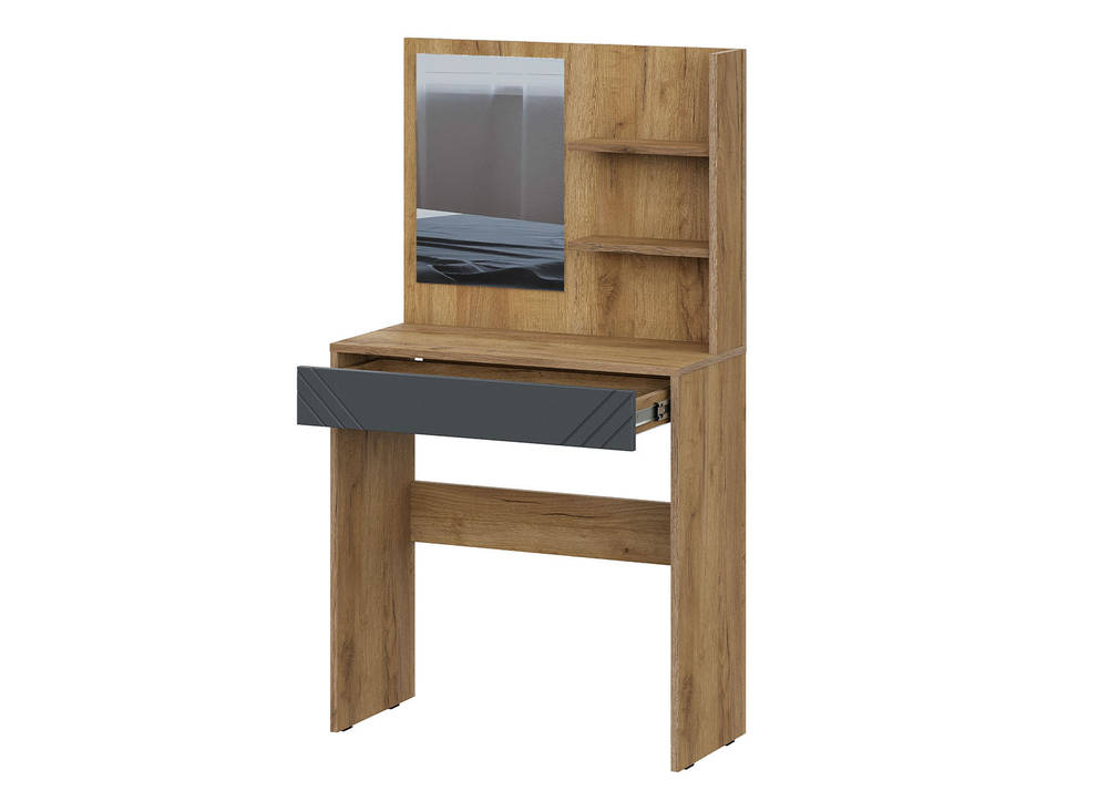 Стол туалетный с зеркалом «Байкал» Графит