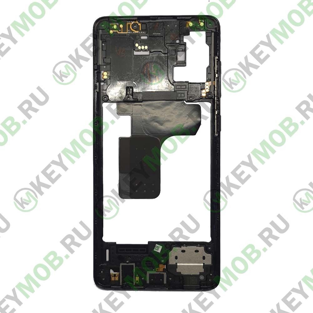 Средняя часть для телефона Samsung Galaxy A71 (SM-A715F), Черная