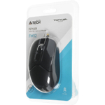 Мышь A4Tech Fstyler FM12, черная, USB