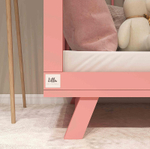 Кроватка детская Lillaland Lilla Aria с маятником Antique Pink