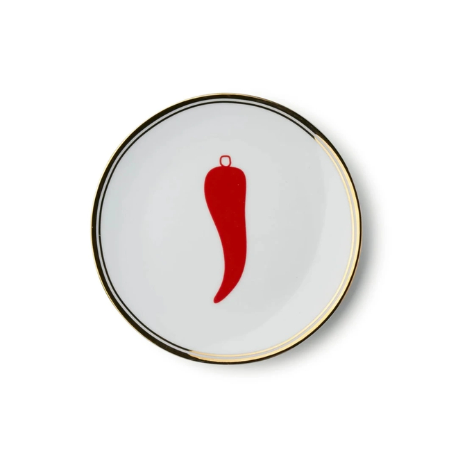 BITOSSI HOME Тарелка пирожковая Chili Pepper 17см