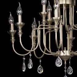 Citilux Рига CL437223 Люстра подвесная Бронза