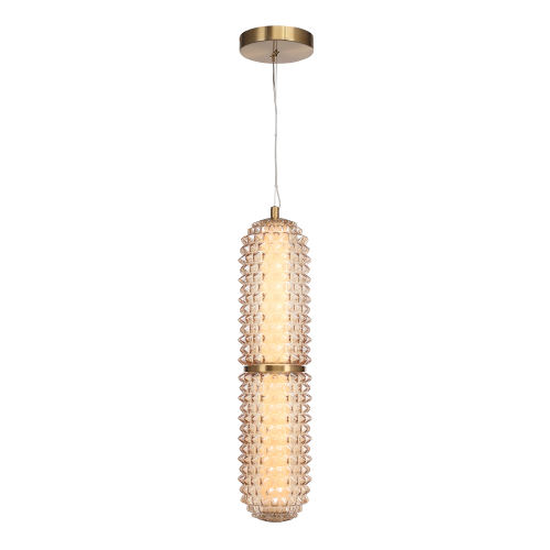 SL6144.303.01 Светильник подвесной ST-Luce латунь/Шампань LED 1*22W 4000K SAGUARO