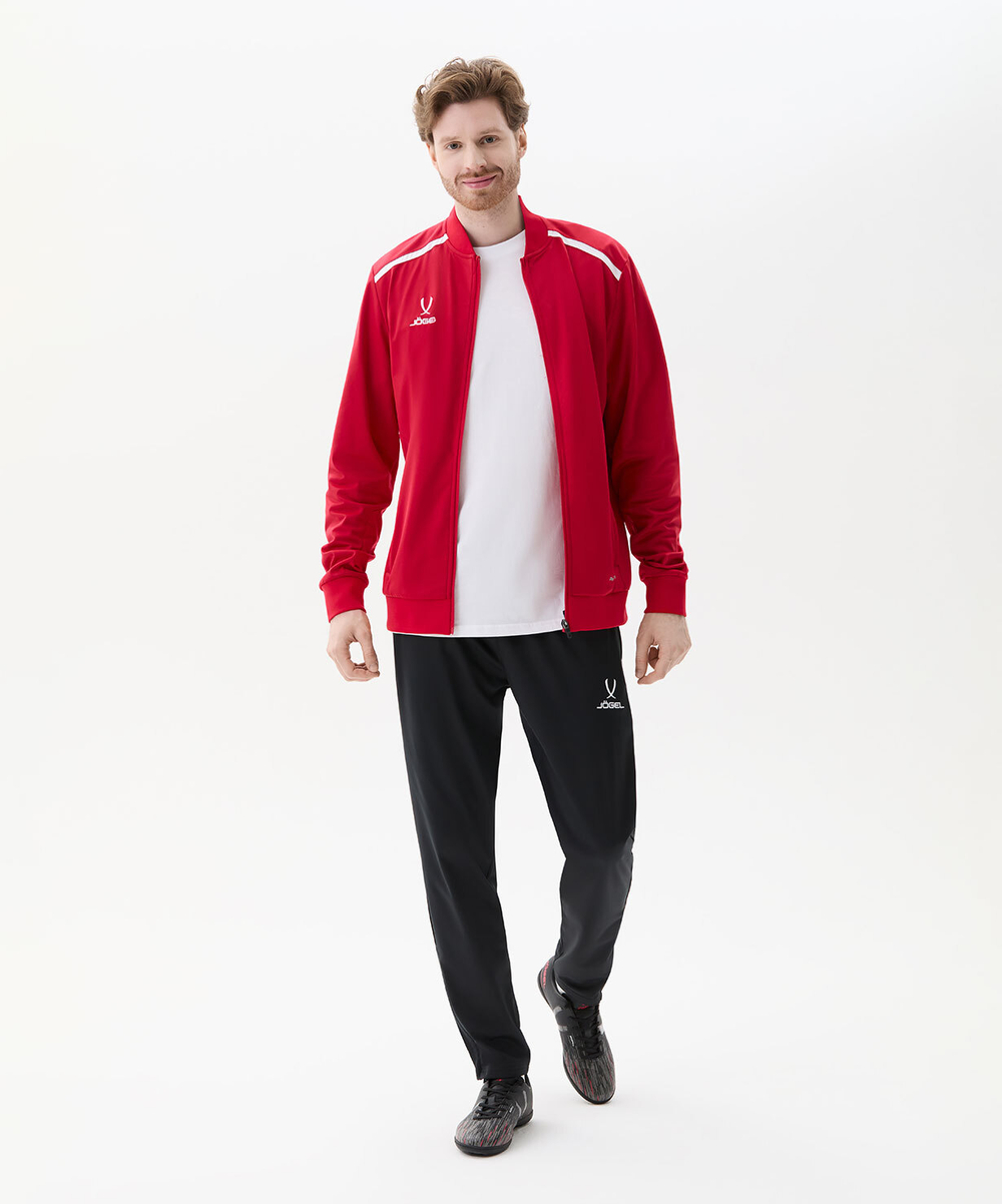 Олимпийка DIVISION PerFormDRY Pre-match Knit Jacket, красный