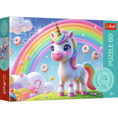 Puzzles - "60" - Candy's world / Trefl