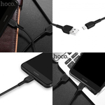 Кабель Type-C HOCO X20 1м, силиконовый, 010481 Белый