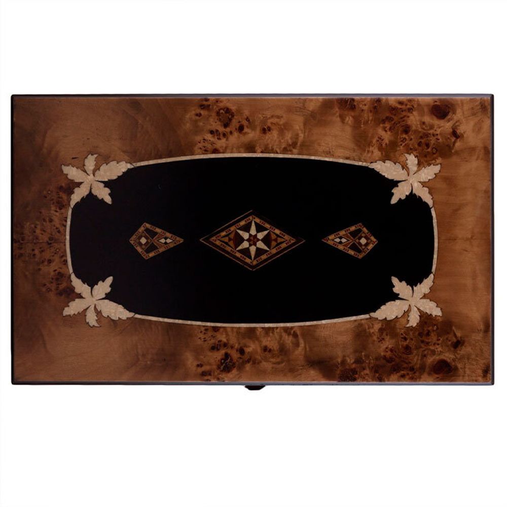 Нарды подарочные Helena Wood Art "Азия" клен-венге антик (2208-MAZB)