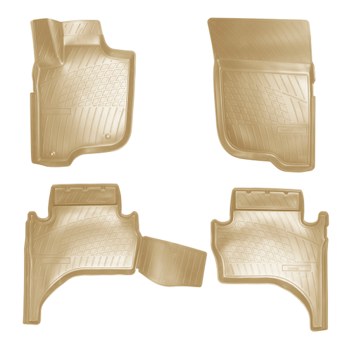 Ковры в салон Norplast/Unidec для Mitsubishi L200 V (2015-), арт.NPA11-C59-335-B