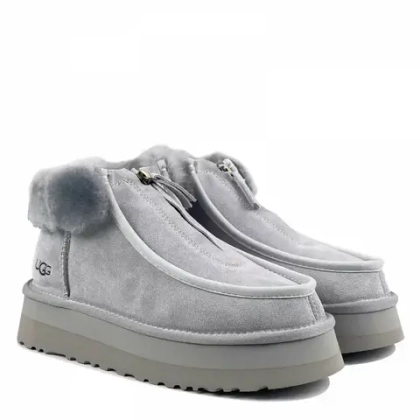 UGG Funkette Platform Boots Grey-Violet