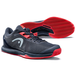 Мужские кроссовки теннисные Head Sprint Pro 3.0 Men Clay - midnight navy/neon red