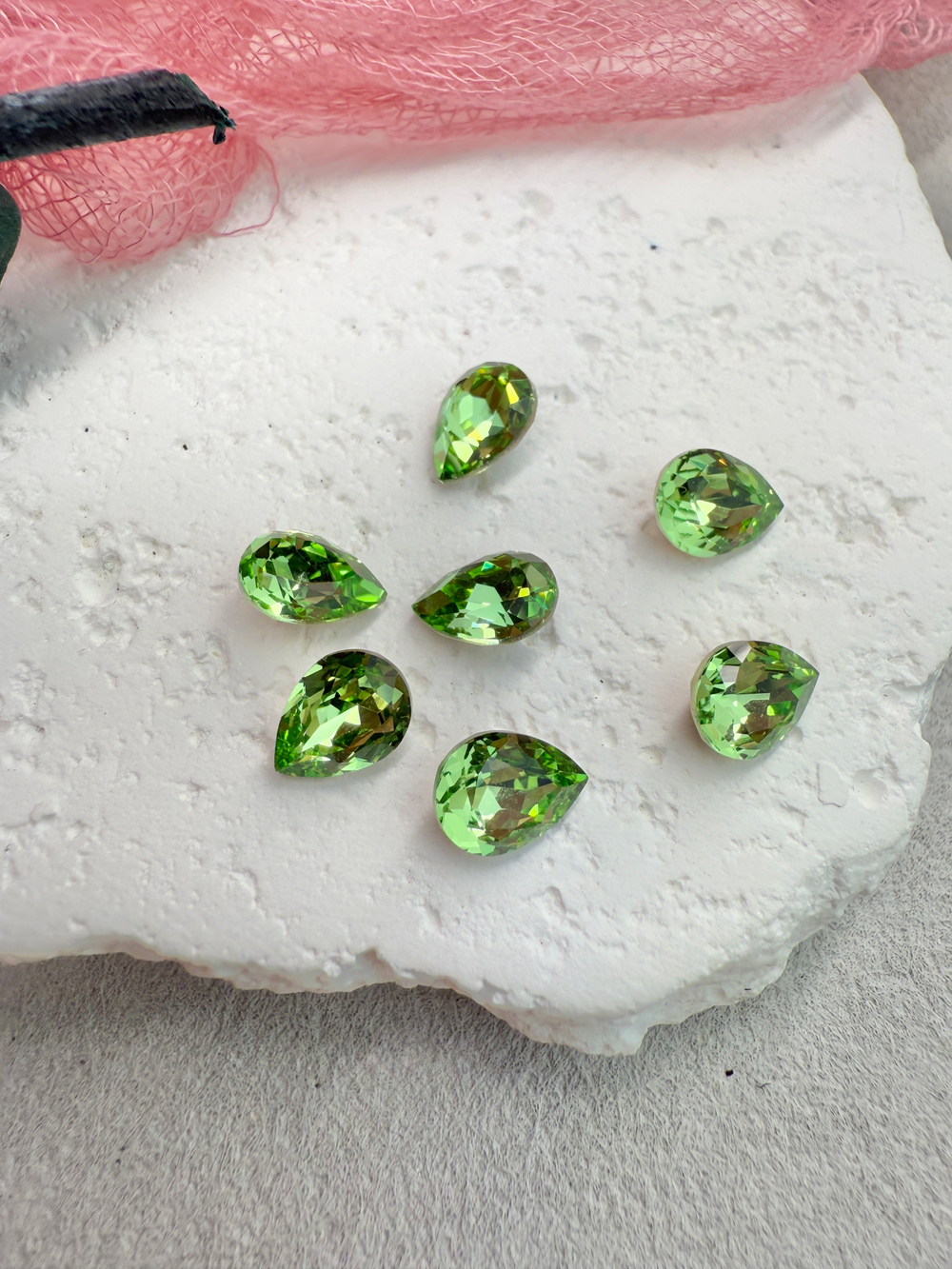 Капля Drop 6*8 мм, Peridot