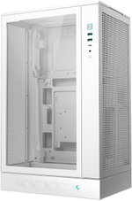 Корпус mATX Deepcool CH270 DIGITAL WH