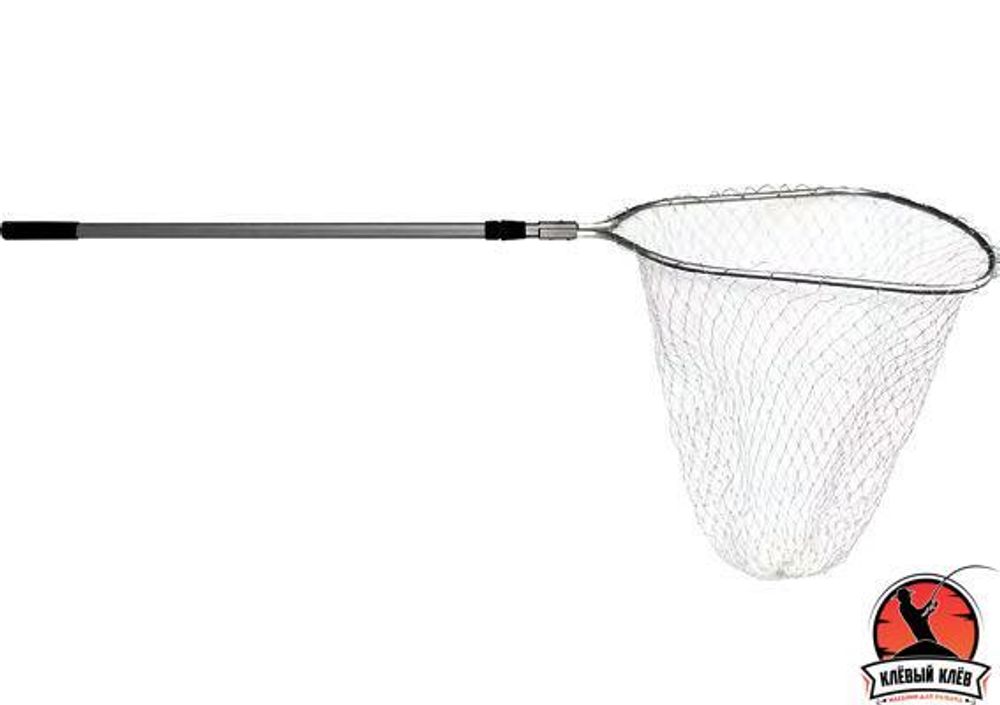 Подсачек ECOPRO 70*60, рукоятка 2,3 м, серебро (EP-67060232)