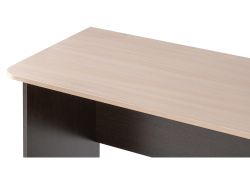 Компьютерный стол КСТ-14П 140х123,5х182,8 правый венге / беленый дуб