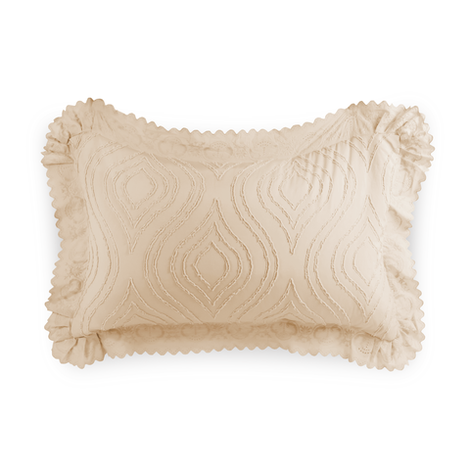 Комплект из двух наволочек 50х70 | бежевый