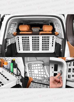 Tank500 багажная система с боковыми панелями, раскладной полкой и органайзерами