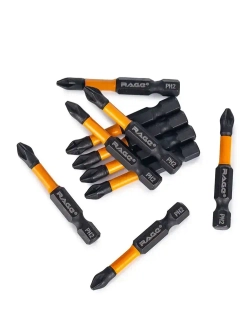 Биты торсионные IMPACT PH2 x 50 мм 10 шт RAGE by VIRA