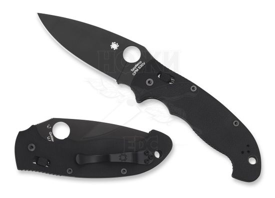 Складной нож Spyderco Manix 2 XL Black C95GPBBK2 c клинком из стали CPM-S30V, рукоять G10