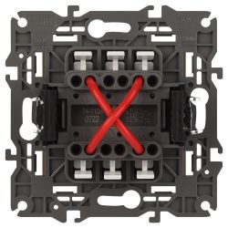 Переключатель перекрестный ЭРА Elegance 14-1108-02 10АХ-250В, IP20, слоновая кость