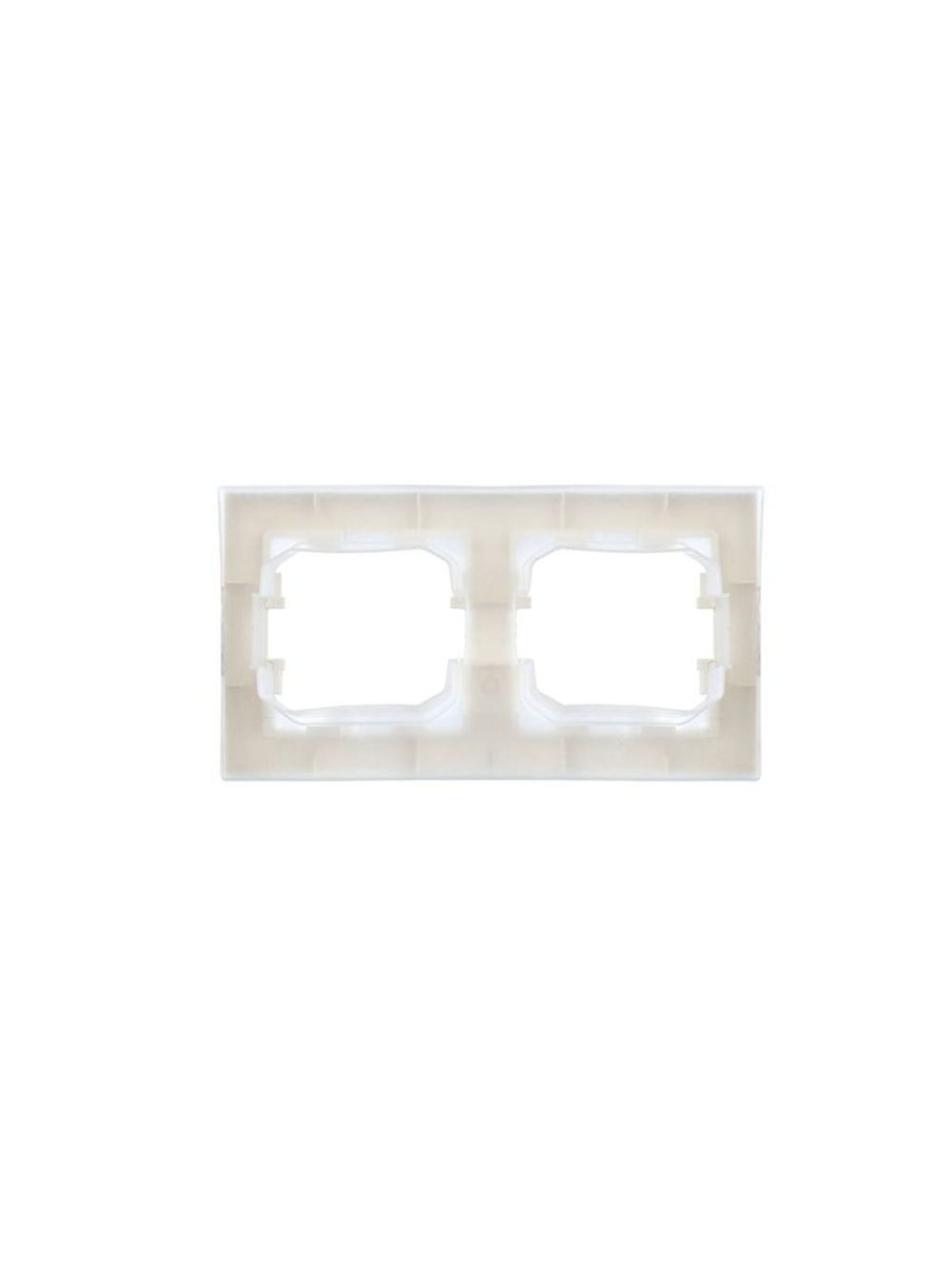 Рамка 2-м IP44 BRITE РУ-2-БрБ-44 бел. IEK BR-M22-44-K01