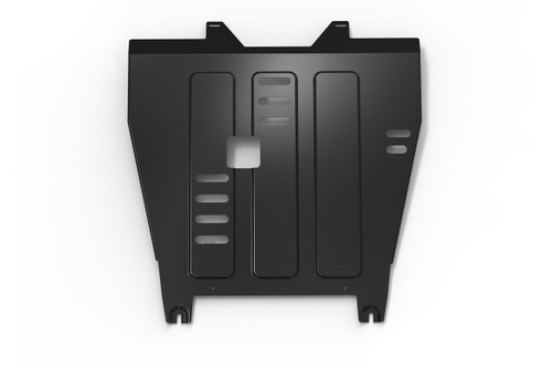 Защита картера и КПП АвтоБроня для Changan CS95 I поколение рестайлинг 2022-н.в., сталь 1.8 мм, с крепежом, штампованная, 111.08914.1