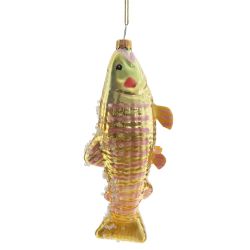 GAEM Украшение новогоднее "Рыба", L6 W6 H16 см