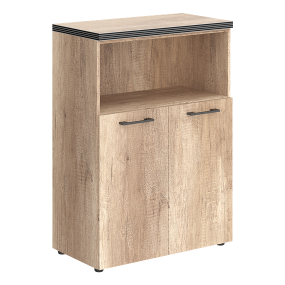 Шкаф с глухими малыми дверьми и топом TMC 85.3  856х450х1203 TORR